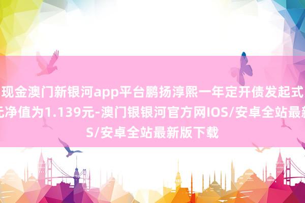 现金澳门新银河app平台鹏扬淳熙一年定开债发起式最新单元净值为1.139元-澳门银银河官方网IOS/安卓全站最新版下载