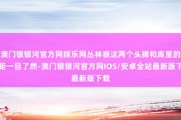 澳门银银河官方网娱乐网丛林狼这两个头牌和库里的差距一目了然-澳门银银河官方网IOS/安卓全站最新版下载